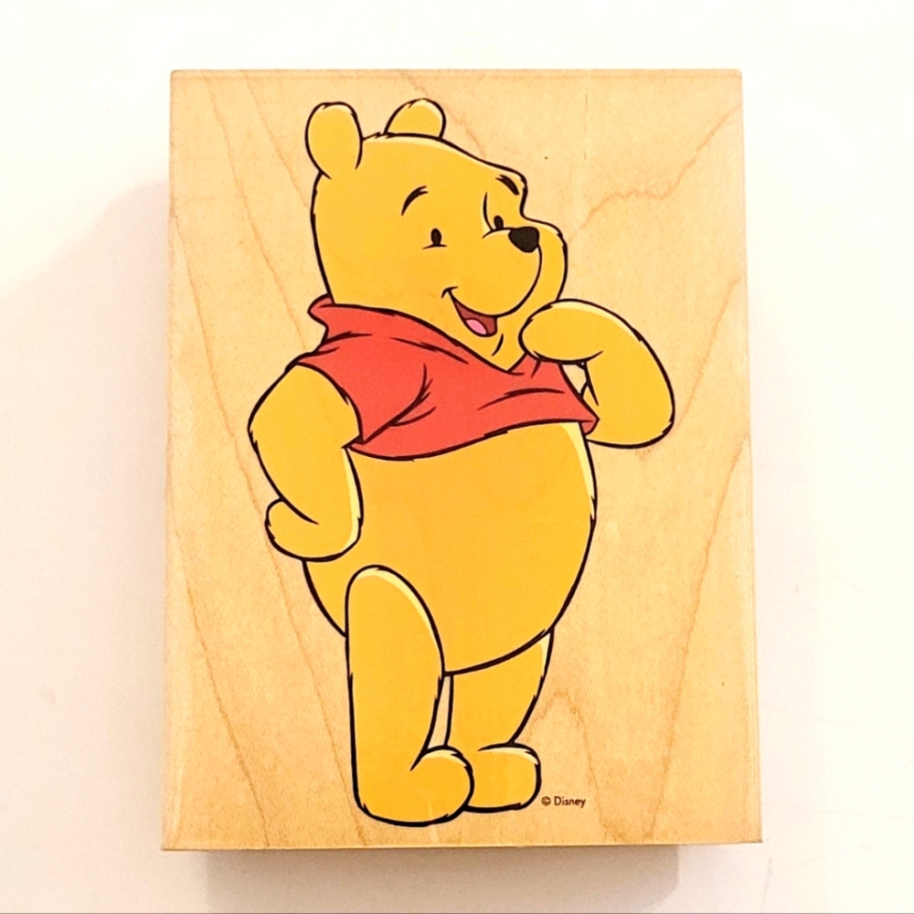 Vintage NWOT Pooh Rubber Stamp